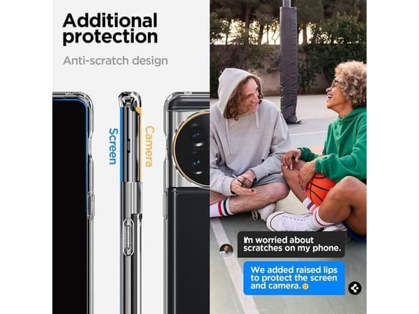 Spigen ACS05802, Omslag, OnePlus, OnePlus 11, 17 cm (6.7"), Transparent