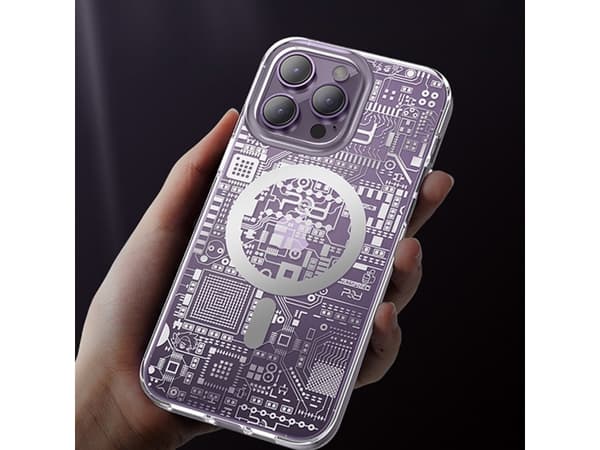 Kingxbar Kingxbar PQY Geek Series magnetisk deksel til iPhone 14 MagSafe gull