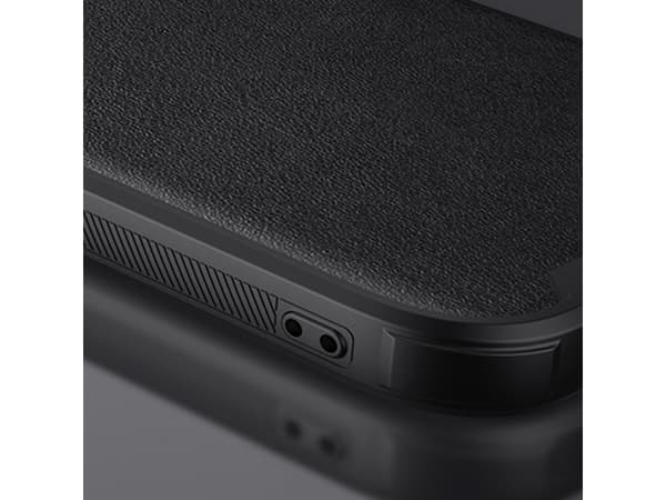 Nillkin Nillkin CamShield Leather S-deksel iPhone 14 Plus-deksel med kameradeksel blå
