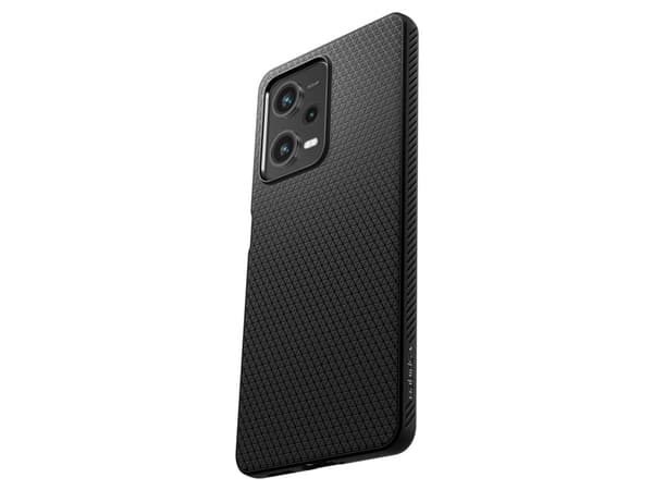 Spigen Liquid Air, Omslag, Xiaomi, Xiaomi Redmi Note 12 Pro, 16,9 cm (6.67"), Svart