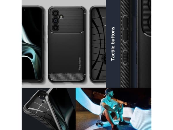 Spigen ACS05888, Suojus, Samsung, Galaxy A54 5G, 16,3 cm (6.4"), Musta