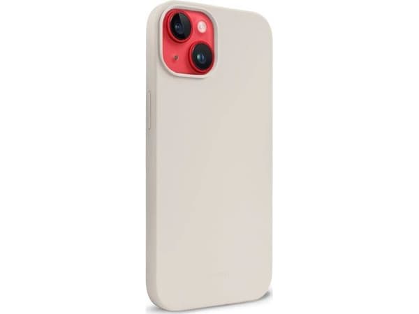 Crong Crong Color Cover Magnetic - Silikonowe etui z MagSafe do iPhone'a 14 Plus (kamienny beż)