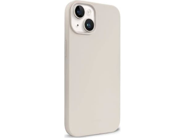 Crong Crong Color Cover Magnetic - Silikonowe etui z MagSafe do iPhone'a 14 Plus (kamienny beż)