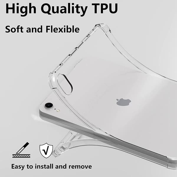 iPad mini 6 (2021) Skal Slim Thin Soft TPU - Clear