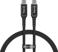 Miniatyrbilde 5 av 5: Crong Crong Armor Link USB Cable - 100W 5A USB-C to USB-C Braided Cable 120cm (Black)