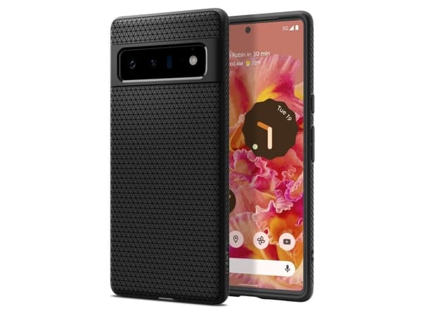 Spigen Liquid Air, Omslag, Google, Pixel 6 Pro, 16,9 cm (6.67"), Svart