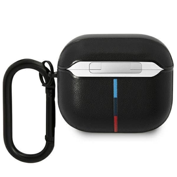 BMW Airpods 3 Skal Läder Curved Line - Svart