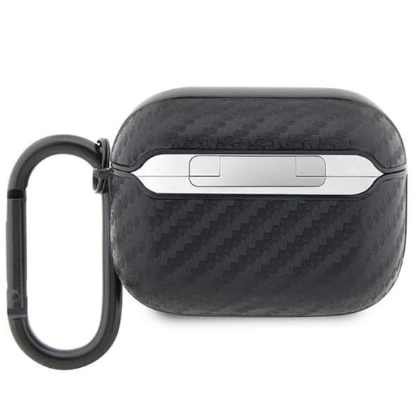 BMW Airpods Pro Skal Carbon Double Metal Logo - Svart