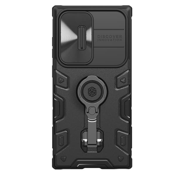 Samsung Galaxy S23 Ultra - Stilrent Skyddande Skal Ringhållare