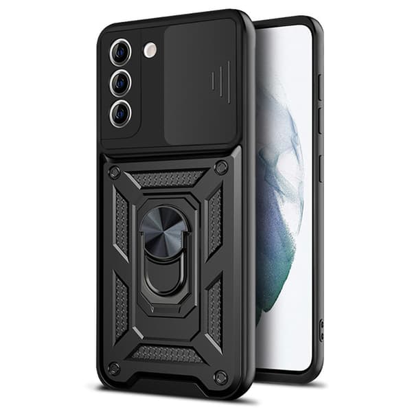 Samsung Galaxy S23 - Skyddande Skal med Ringhållare