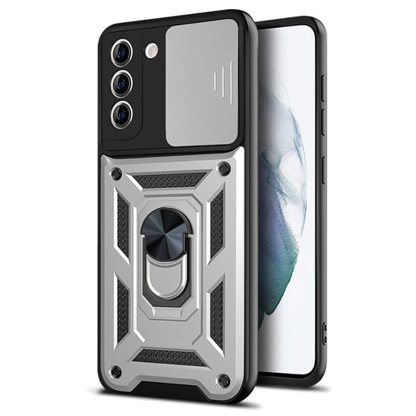 Samsung Galaxy S23 - Skyddande Skal med Ringhållare