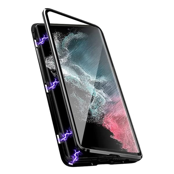 Skyddande Magnetisk Dubbel Skal - Samsung Galaxy S23 Plus