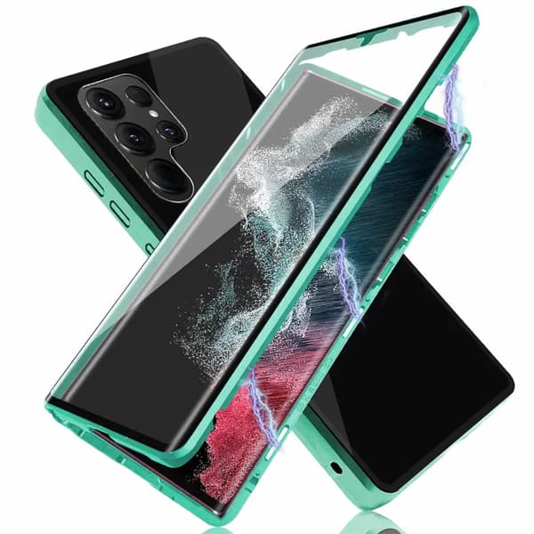 Skyddande Magnetiskt Dubbelskal - Samsung Galaxy S23 Ultra