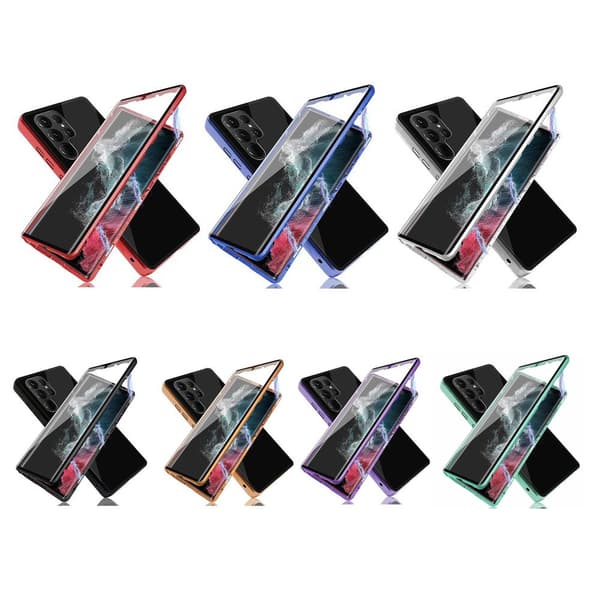 Skyddande Magnetiskt Dubbelskal - Samsung Galaxy S23 Ultra