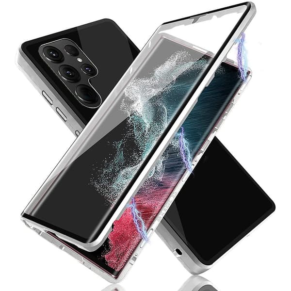 Samsung Galaxy S23 Ultra - Magnetiskt Dubbelskal