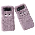 Miniatyrbild 3 av 3: Samsung Galaxy Z Flip 4 - Elegant Mjukt Fluffigt Skal