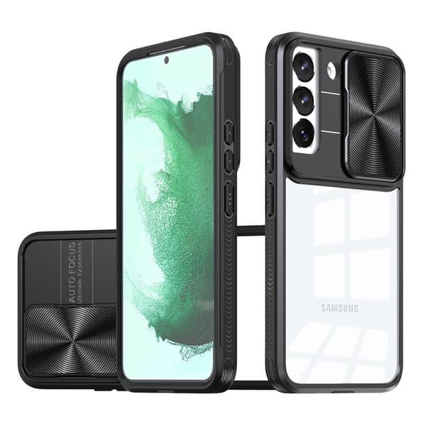 Samsung Galaxy S23 - Stilsäkert Skyddande Skal Kameraskydd