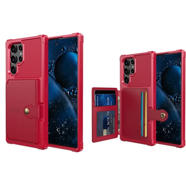 Praktiskt Skal med Korthållare - Samsung Galaxy S23 Ultra