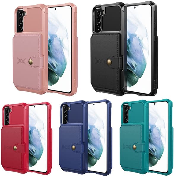 Stilsäkert Skal med Korthållare - Samsung Galaxy S23 Plus