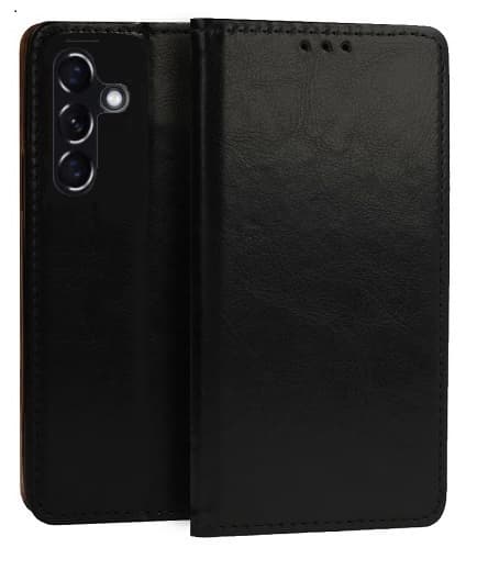 Plånboksfodral Samsung Galaxy A54 5G Italienskt Läder Svart
