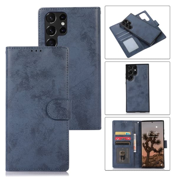 Samsung Galaxy S23 Ultra - Praktiskt Stilrent Plånboksfodral