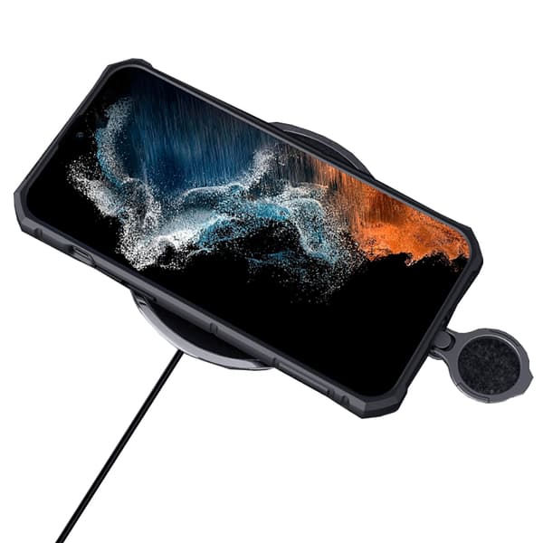 Samsung Galaxy S23 Ultra - Kraftfullt Skal Ringhållare
