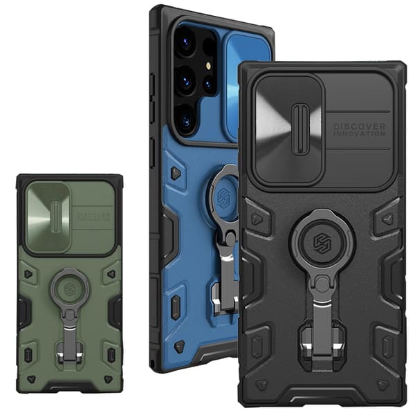 Stötdämpande Skal Ringhållare - Samsung Galaxy S23 Ultra