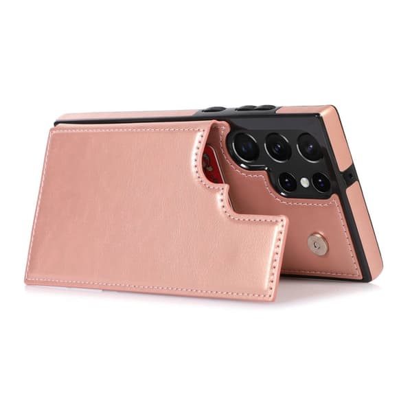 Samsung Galaxy S23 Ultra - Elegant Skal Kortfack