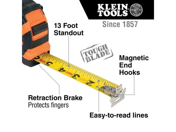 KLEIN TOOLS KLT 5139PAD - Verktygsväska, ficka med dragkedja, 108 x 177 x 317 mm (5139PAD)