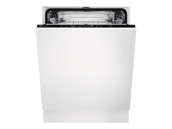 Electrolux Serie 600 QuickSelect EEQ47215L - Diskmaskin - inbyggd - Fördjupning - bredd: 60 cm - djup: 55 cm - höjd: 82 cm