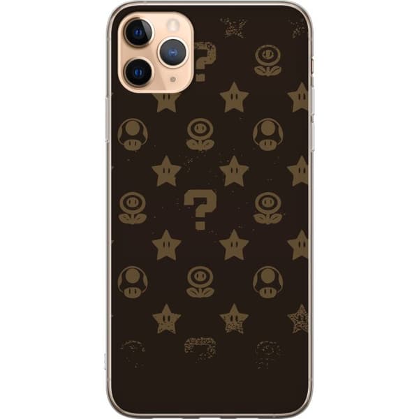 Apple iPhone 11 Pro Max Gjennomsiktig deksel Super Mario Bros