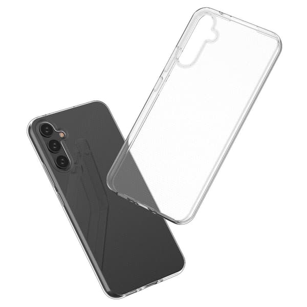 För Samsung Galaxy A34 5G Soft Slim TPU Fodral Skal Transparent