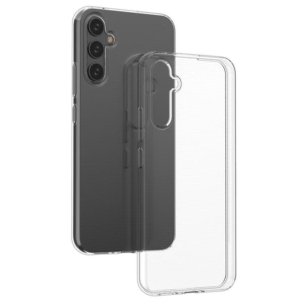 För Samsung Galaxy A34 5G Soft Slim TPU Fodral Skal Transparent