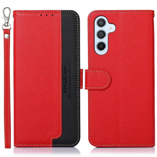 KHAZNEH Telefoncover til Samsung Galaxy A54 5G - Rød/Sort