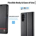 Pikkukuva 2 / 7: LC.IMEEKE Lompakkokotelo Samsung Galaxy A34 5G - Musta