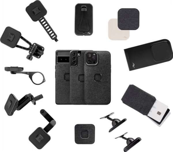 Peak Design Everyday Case, Cover, Samsung, Galaxy S23, 15.5 cm (6.1"), Charcoal