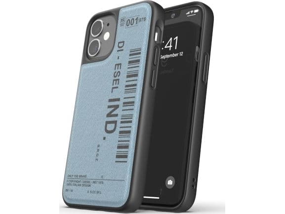Diesel Diesel Moulded Case Denim FW20 for iPhone 12 mini