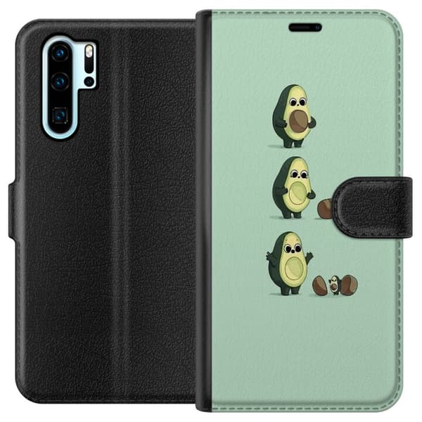 Huawei P30 Pro Lompakkokotelo Avokado