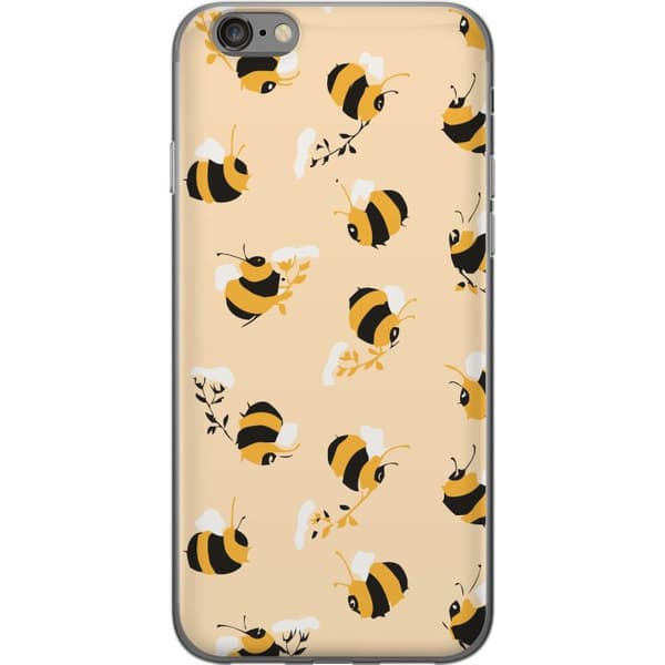 Apple iPhone 6 Gjennomsiktig deksel Binkle Bee Mønster