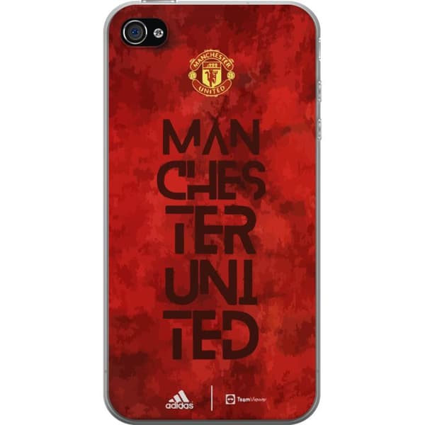 Apple iPhone 4s Gennemsigtig cover Manchester United FC