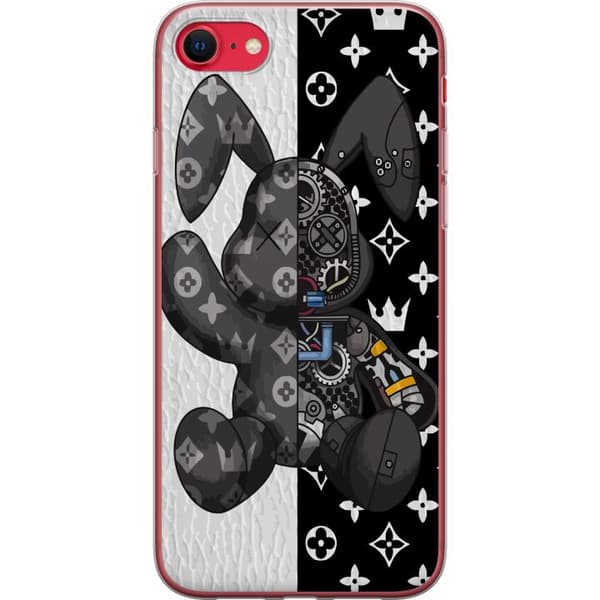 Apple iPhone 8 Gjennomsiktig deksel LV Bunny