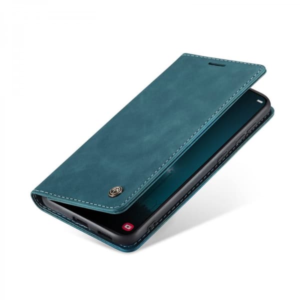 CaseMe Slim Plånboksfodral Samsung Galaxy S22 Plus Blå