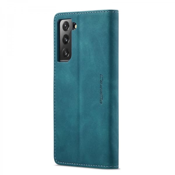 CaseMe Slim Plånboksfodral Samsung Galaxy S22 Plus Blå