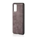 Miniatyrbild 7 av 10: DG.MING 2-in-1 Magnet Wallet Samsung Galaxy S20 Brun