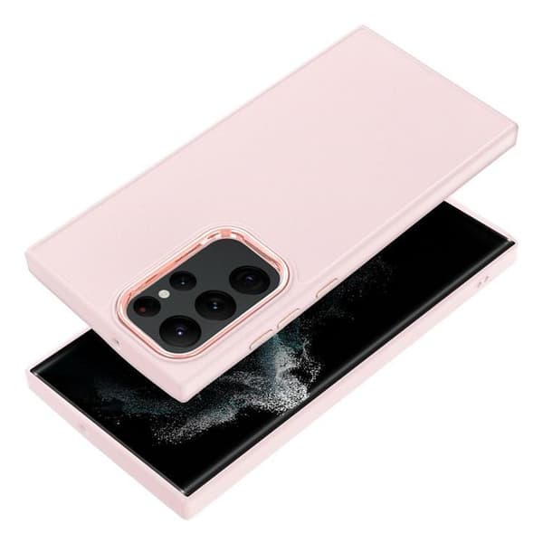 Galaxy S22 Ultra Mobilskal Frame - Powder Rosa