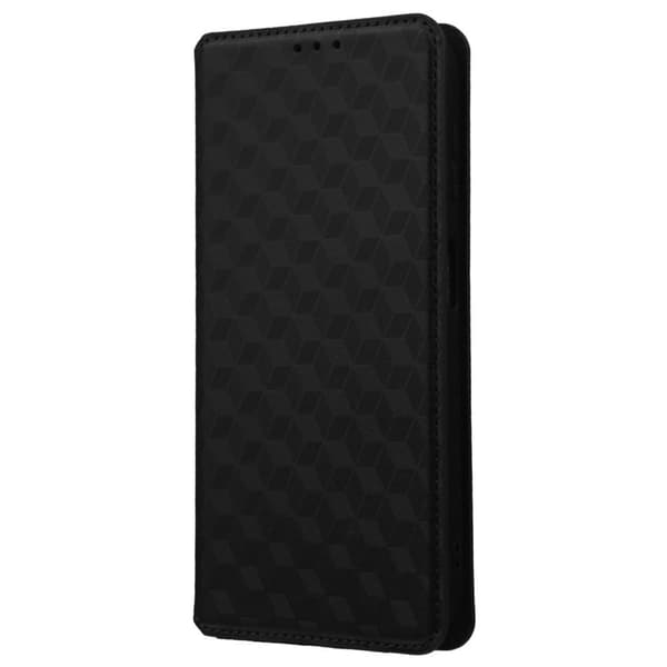 Rhombus lompakkokotelo Samsung Galaxy A14 5G/4G - Musta