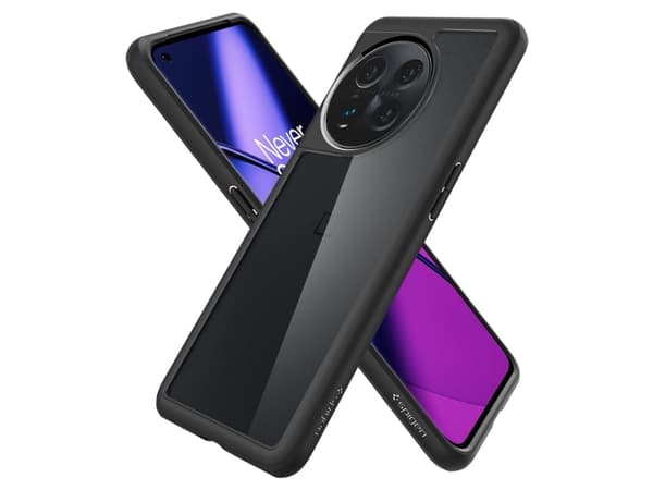 Spigen ACS05803, Kuvertväska, OnePlus, OnePlus 11, 17 cm (6.7"), Svart, Transparent