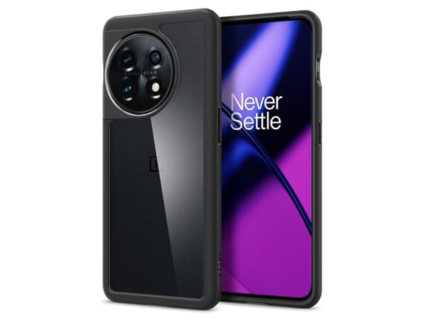 Spigen ACS05803, Kuvertväska, OnePlus, OnePlus 11, 17 cm (6.7"), Svart, Transparent
