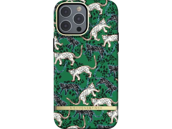 Richmond & Finch Richmond & Finch Green Leopard iPhone 13 Pro Max