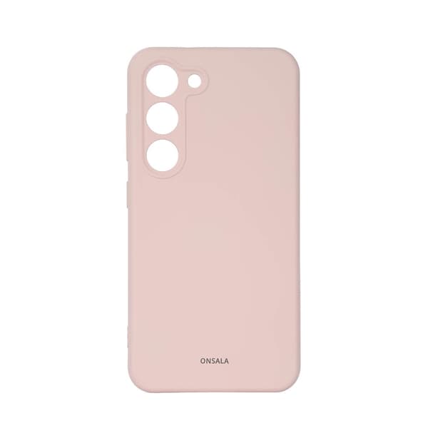 Onsala Mobildeksel Silikon Chalk Pink - Samsung S23 5G